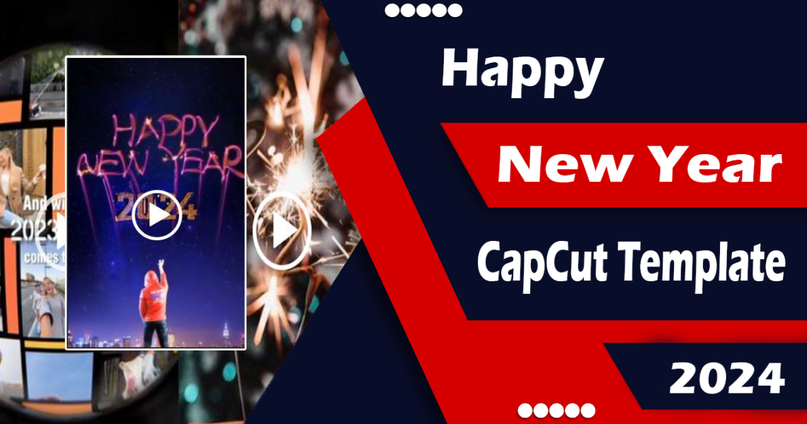 Happy New Year Capcut Template link 2024