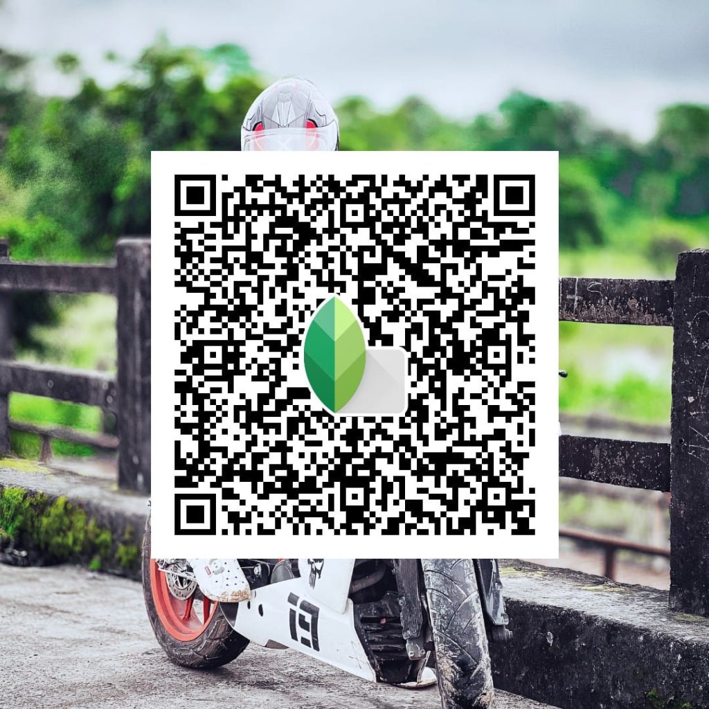 Snapseed QR code Photo editing 2024