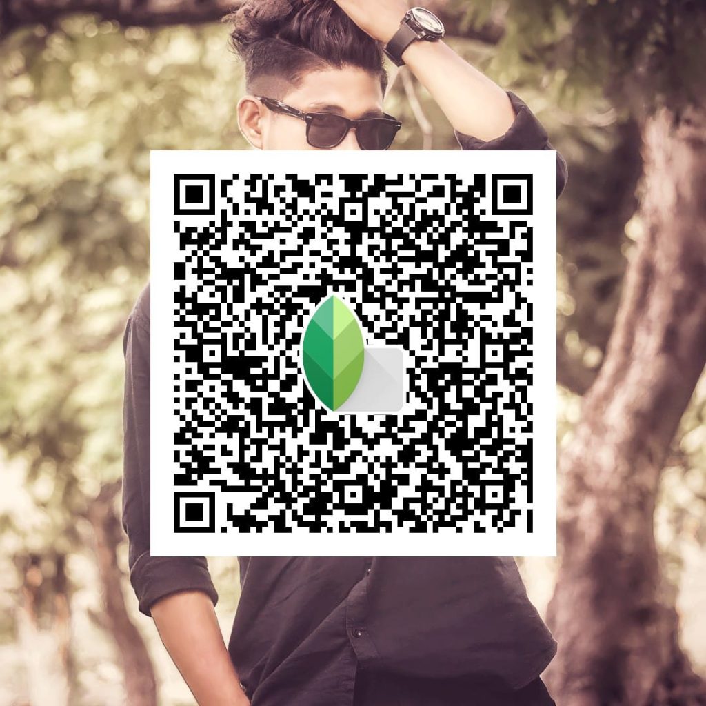 Snapseed QR code 