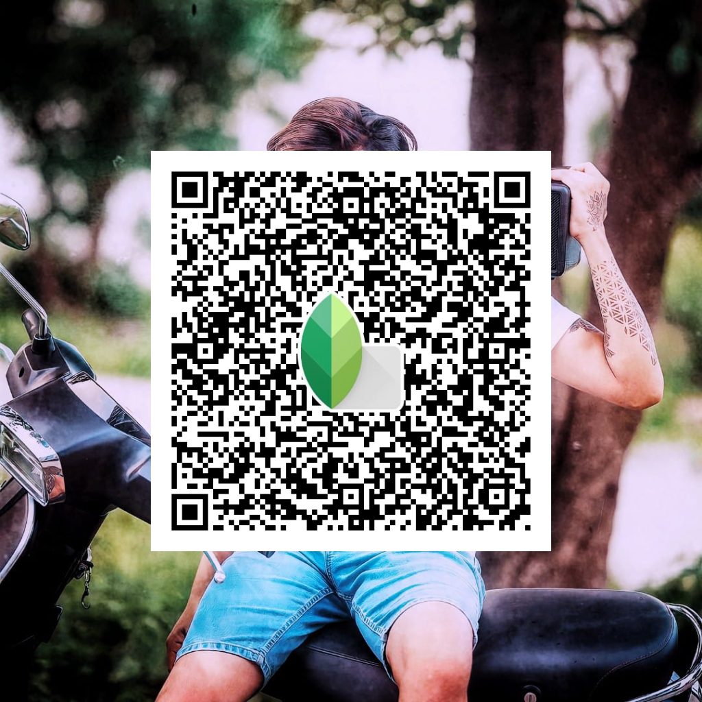 Snapseed QR code 