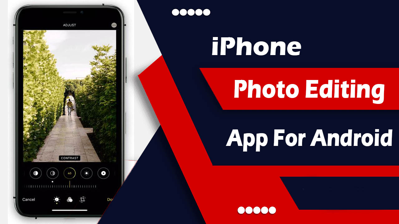 iPhone photo editing App for android