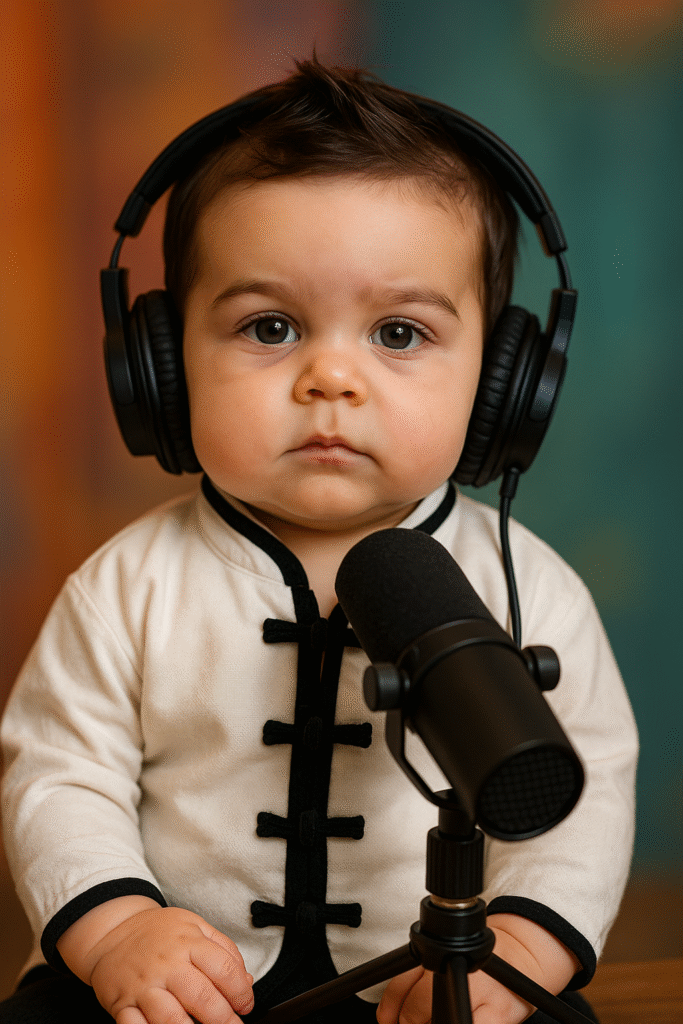 child podcast video