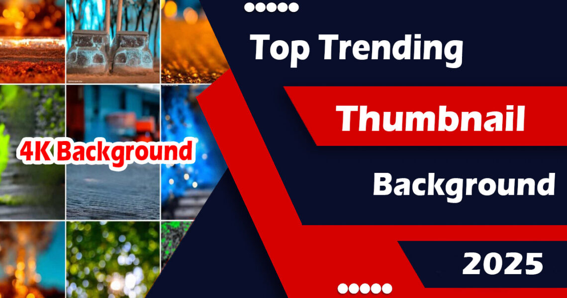 Top Trending Thumbnail Background 2025