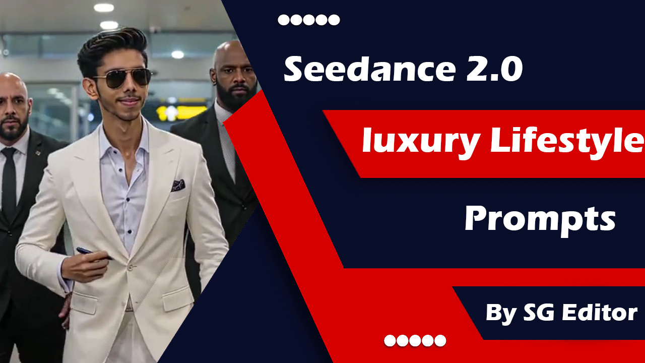 Seedance 2.0 Luxury Lifestyle Prompts By SG Editor