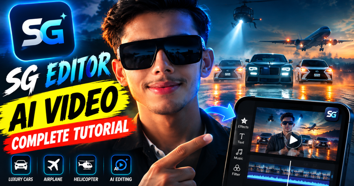 SG Editor AI Video Complete Tutorial
